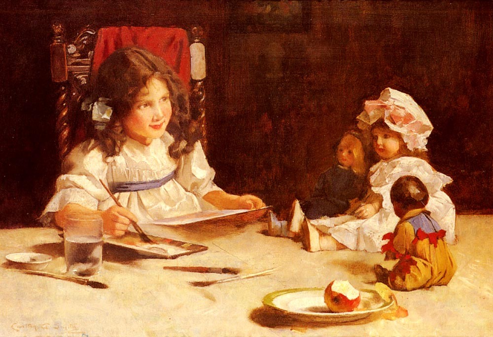 Мамина сказка: «Портрет куклы»